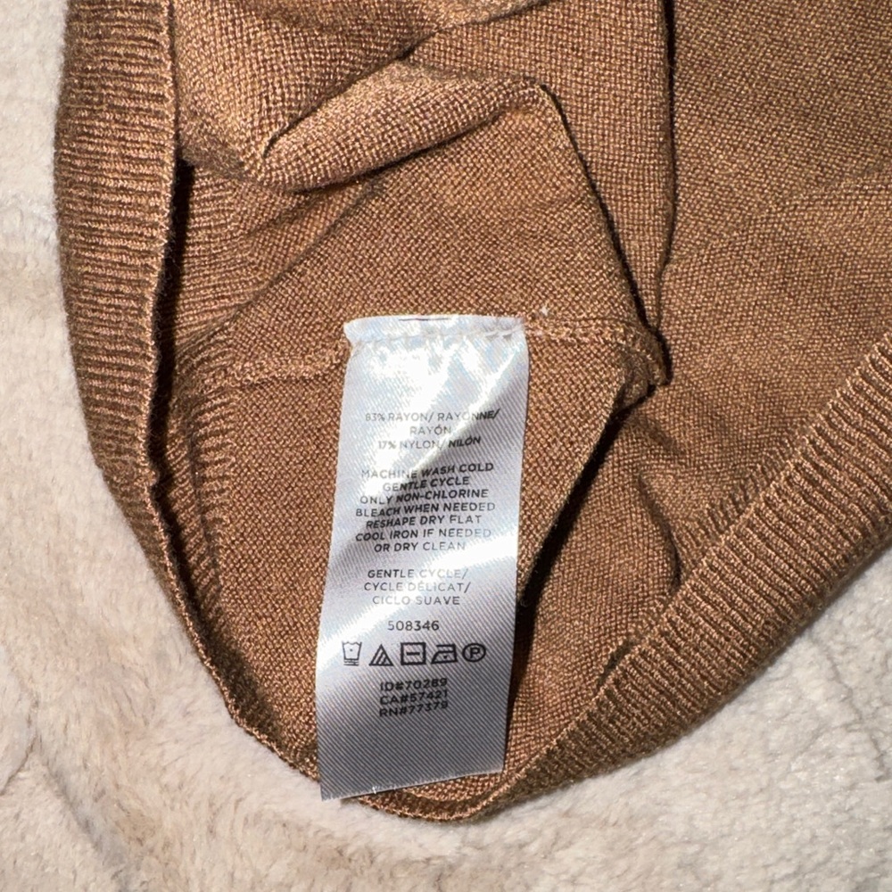 Ann Taylor Camel Turtleneck Sweater - Picture 5 of 5